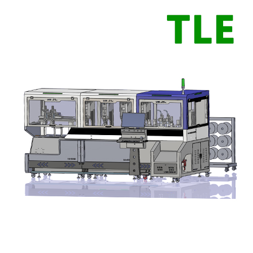 Automatic harness processing machine with blocking loading function THC-600-4S
